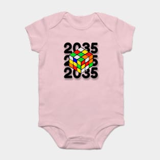 2035 MAROUBRA POSTCODE WITH THE ICONIC CUBE THAT SITS PROMINENTLY AT THE BEACH Baby Bodysuit